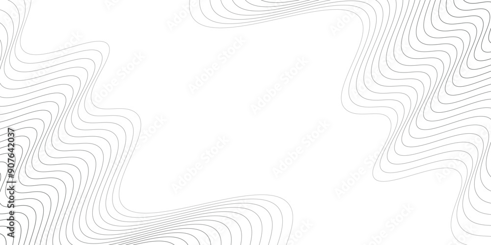 Poster abstract white background with wave stripe line. digital modern concept. vector illustration.