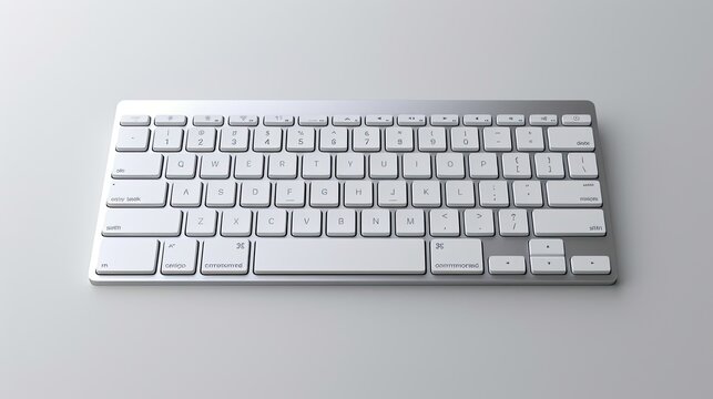 close-up of a computer keyboard. Selective focus