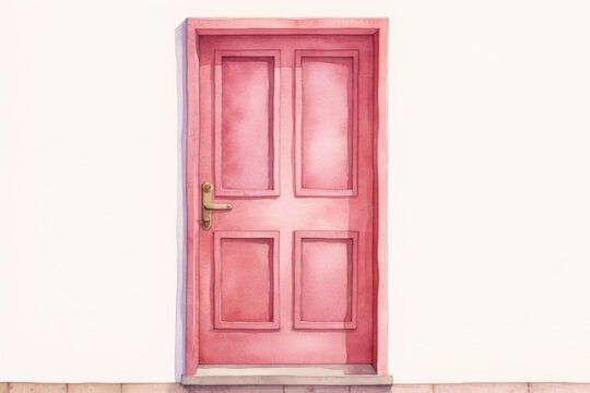 Door architecture protection rectangle.