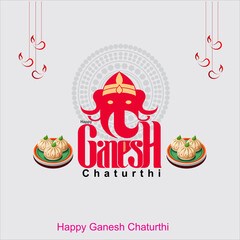 Happy Ganesh Chaturthi Translation: Ganesh Chaturthi means Ganesh Festival