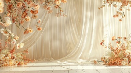 Minimalist wedding decorations