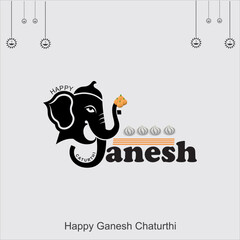 Happy Ganesh Chaturthi Translation: Ganesh Chaturthi means Ganesh Festival