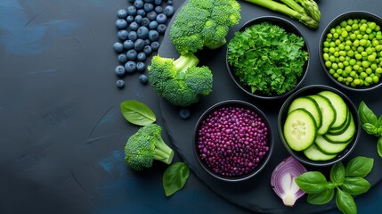 Gourmet depiction of a clean keto meal with vibrant broccoli, showcasing its role in maintaining a balanced, whole foods diet