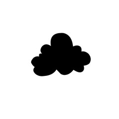 black cloud icon