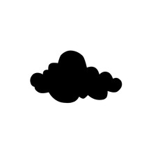 black cloud icon