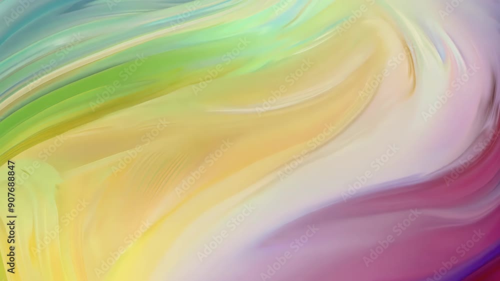 Poster multicolored background with smooth transitions and bright colors
