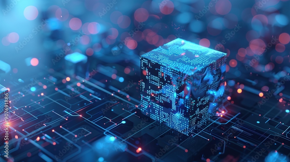 Poster cube technology on converging point of circuit