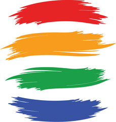 Obraz premium Color Brush PNG Transparent Images