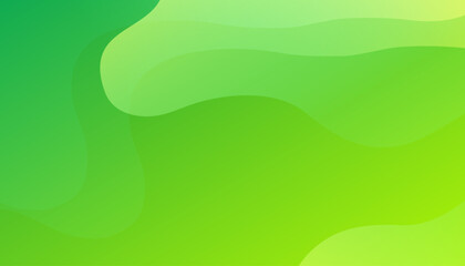 Abstract green and yellow color background. Liquid color background design. Eps10 vector