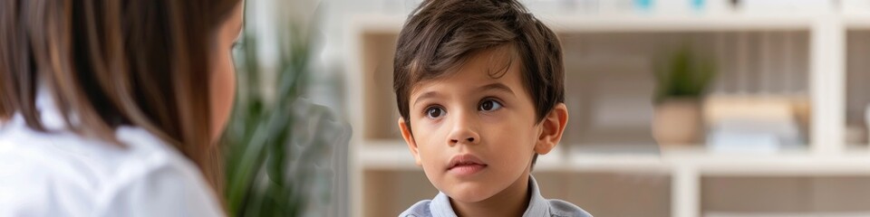 Young child participating in a cognitive assessment with an experienced psychologist uncovering the mysteries of early mental growth