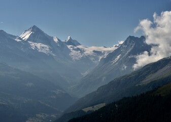 view of the alps