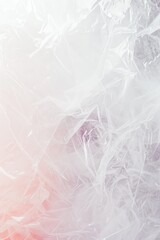 Fototapeta premium Vertical White Pink Feather Texture