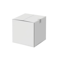 white cardboard box