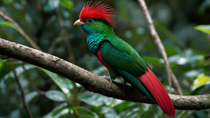 Obraz premium green winged macaw