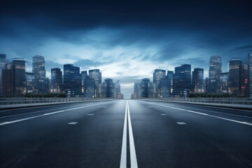 Fototapeta premium City road architecture cityscape.