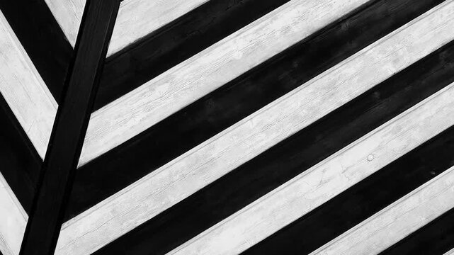 Animation Footage black and white stripes.Abstract Background 4K For Any Project
