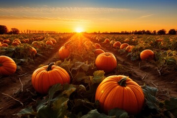 Pumpkin farm vegetable outdoors.