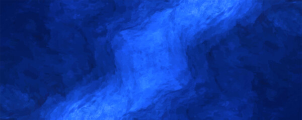 Abstract art blue paint background with liquid fluid grunge texture. vector eps 10
