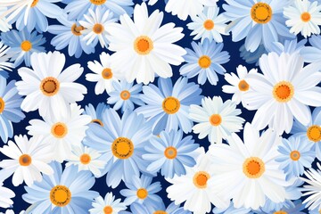 Daisy pattern flower nature.