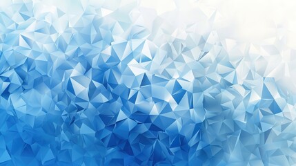 Fototapeta premium Mosaic pattern with triangles in gradient colors for design cover, banner, poster, or presentation. Geometric background with gradient effect, modern and stylish look