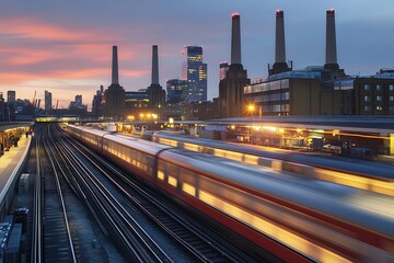 Fototapeta premium battersea power station london