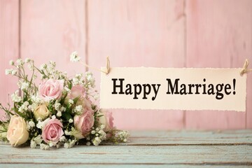 Wedded bliss: text happy marriage, a life of love, partnership, and shared dreams, joys and challenges of marital journey, and looking forward to a future filled with continued happiness