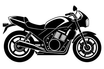 Motorbike Vector Graphics: Logo Icon, Clipart, and Decorative Elements