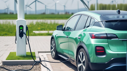 energy concept for electric car charging