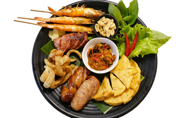 Northeastern Thai Dish Set Menu.