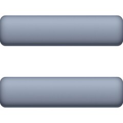 Obraz premium Heavy Equals Sign