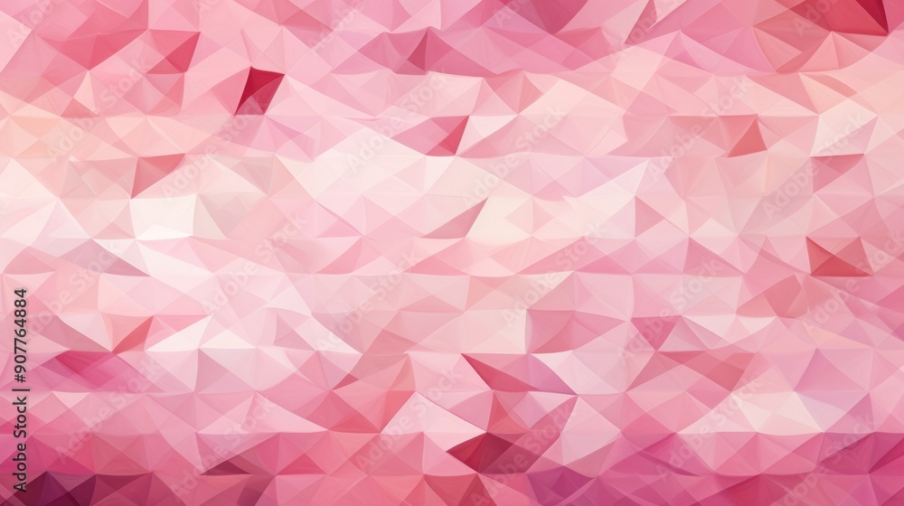 Poster a mesmerizing abstract diamond pattern composed of interlocking geometric shapes in varying shades o