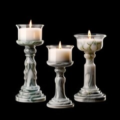 candlestick with candles
