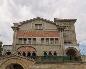 Obraz premium A walk through the streets and sights of the city. Feodosia, Crimea, Russia. 27.07.2024