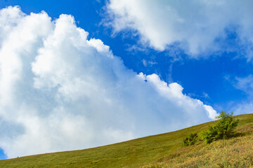 clouds over the Carpathians..