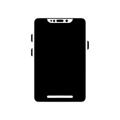 smartphone icon,vector illustration,isolated on white