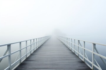 Misty wallpapers boardwalk outdoors nature.
