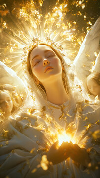 A Assun&ccedil;&atilde;o Gloriosa de Maria virgem catolicismo deus cristo
