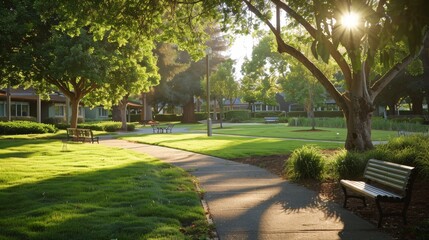 Sunny Day in the Park.