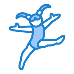 Kids Gymnastics Icon