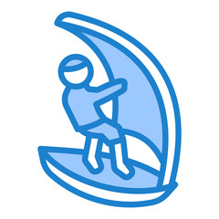 Windsurfing Icon