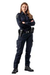 Fototapeta premium female police officer