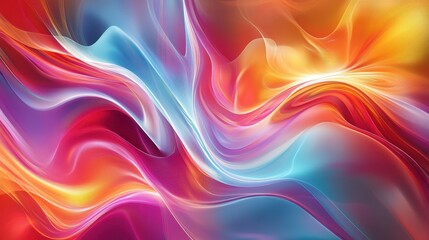 Obraz premium Colorful abstract background with dynamic patterns and lively tones
