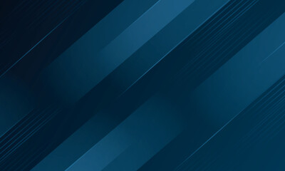 Premium background design with diagonal dark blue lines pattern. Vector horizontal template for luxury digital business banners and more