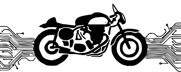 Obraz premium Motorcycle 