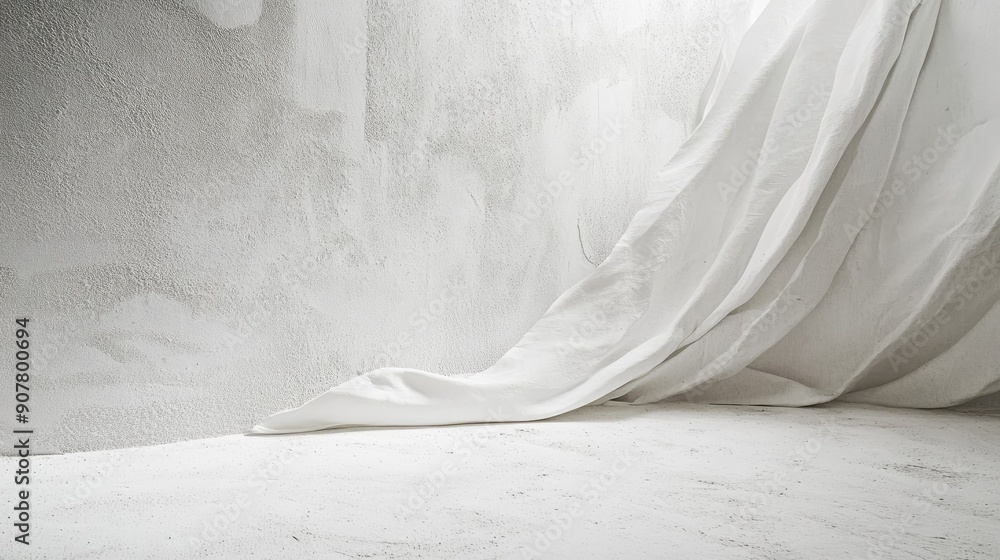 Poster abstract white background with light and airy textures, perfect for creating a sense of space and op