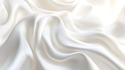 Obraz premium Minimalistic abstract white background with gentle curves and soft lighting, ideal for elegant and sophisticated designs.