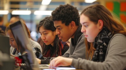 Students Collaborating in Hackathon - Problem-Solving and Teamwork in Tech Education