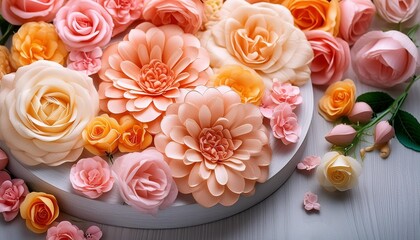 Fototapeta premium Floral Flourish Let your creativity flourish with the beauty of flowers.