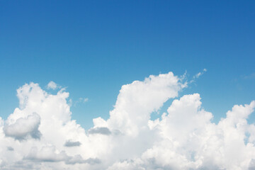 blue sky with clouds