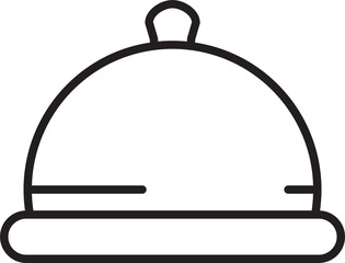 Food Dish Line Icon
